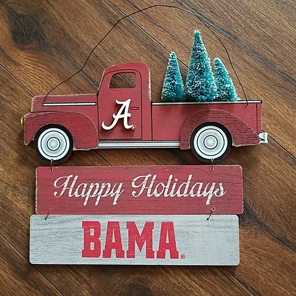 Alabama Wooden plaque.